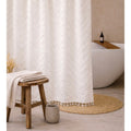 Capri Tufted Shower Curtain