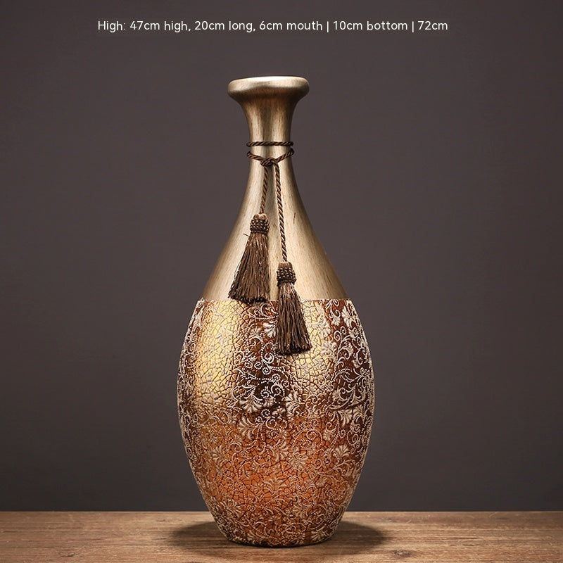 Beautiful Chinese Style Resin and Ceramic Vases